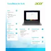 Laptop Acer TravelMate P4 TMX414-51-TCO 14 cali WUXGA IPS, Intel iU5, 32GB RAM, 512GB SSD, Wi‑Fi 7, Windows 11 Pro, 3-letnia gwarancja onsite NBD