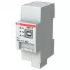 Interfejs adaptera ABB USB/S1.2 z wyjściami szeregowym i USB 2.0, wejście 21–30 V, 36×64,5×90 mm, szary
