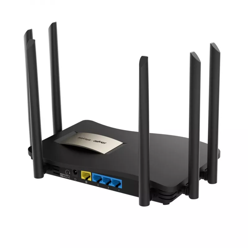 Router stołowy RUIJIE RG-EW1200G PRO dwuzakresowy Wi‑Fi 5, 1300 Mbps, 6 anten zewnętrznych, 4 porty Gigabit LAN