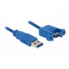 Kabel USB DeLOCK USB 3.0 A 1m 85112