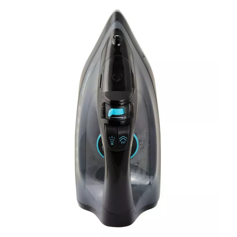 Żelazko parowe Esperanza EHI010 z ceramiczną stopą, szare, czarne, 2600 W
