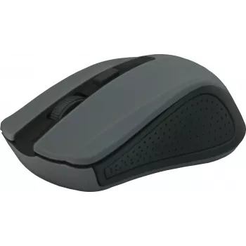 Bezprzewodowa mysz optyczna DEFENDER MM-935 RF, symetryczna, 1600 DPI, szara, odbiornik USB, baterie AAA