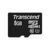 Transcend Premium - Karta pamięci flash (microSDHC z adapterem SD)
