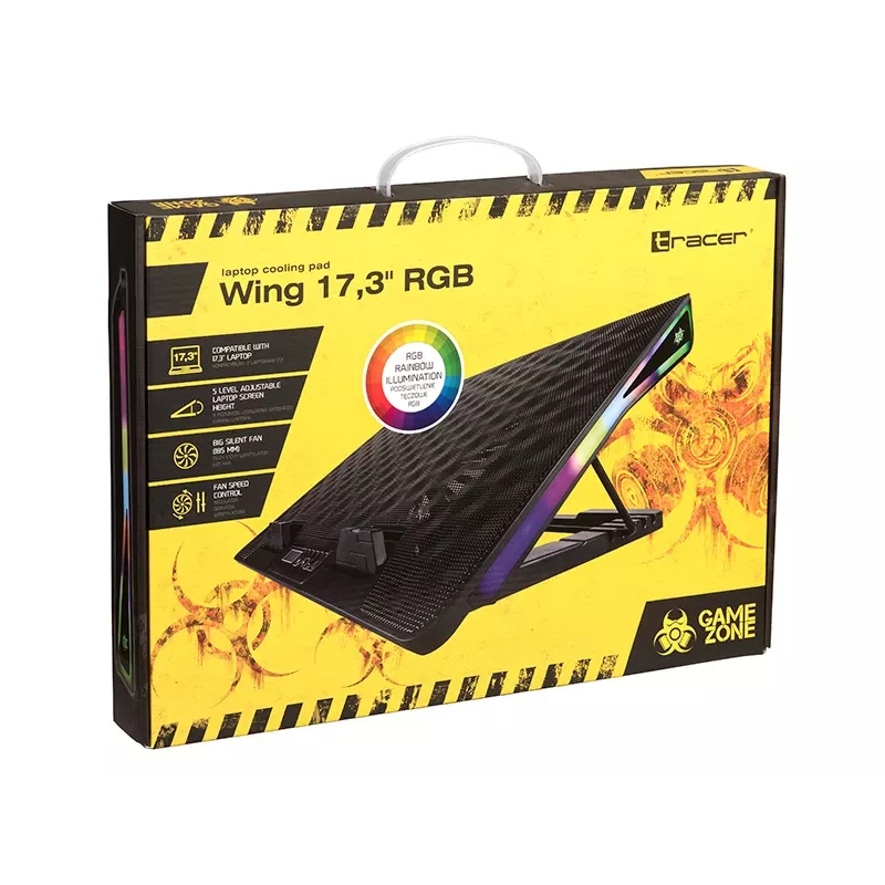 Podkładka chłodząca do laptopa Tracer TRASTA46405 40 cm (17,3 inch) 800 RPM