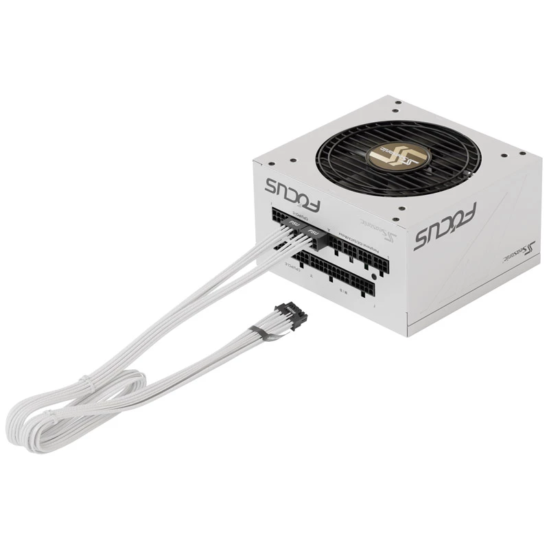 Seasonic 12VHPWR PCIe Adapter kabel - (Biały, 0,75 Meter)(SS2X8P-12VHPWR-600/Biały)