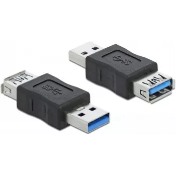 Adapter zmiany płci złącza DeLOCK 66497 USB 3.0 Czarny