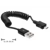 Kabel USB DeLOCK USB 2.0-A/USB micro-B 0.6m
