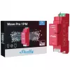 Solid-state relay Shelly Qubino Wave PRO 1PM czerwony 16A 110-240V