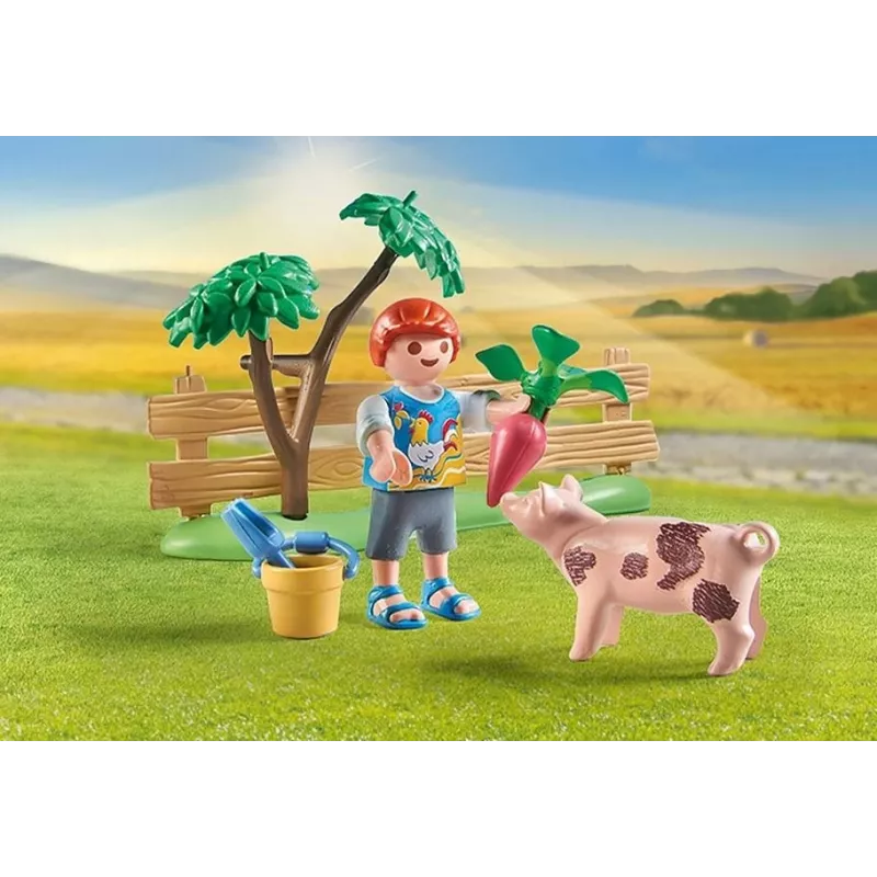 Playmobil 71443 Country: Ogródek warzywny z dziadkami