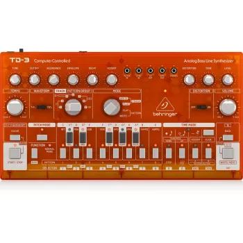 Syntezator analogowy Behringer TD-3-SB Czerwony 9V DC