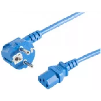 Kabel zasilający niebieski 3 m S/CONN 09-05041