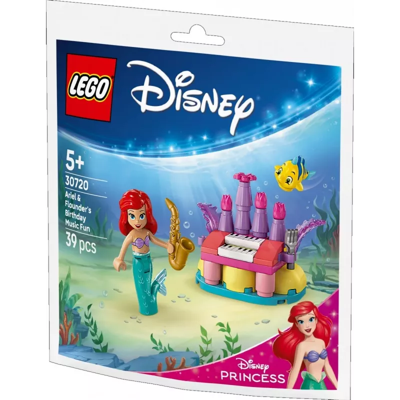 Klocki Disney 30720 Urodzinowa zabawa taneczna Ariel i Flory