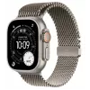 Smartwatch Apple Watch Ultra 3 GPS + Cellular 49mm koperta z naturalnego tytanu z bransoletą milanese z naturalnego tytanu — 64 GB, OLED, 422×514, wodoszczelny 100 m, duży
