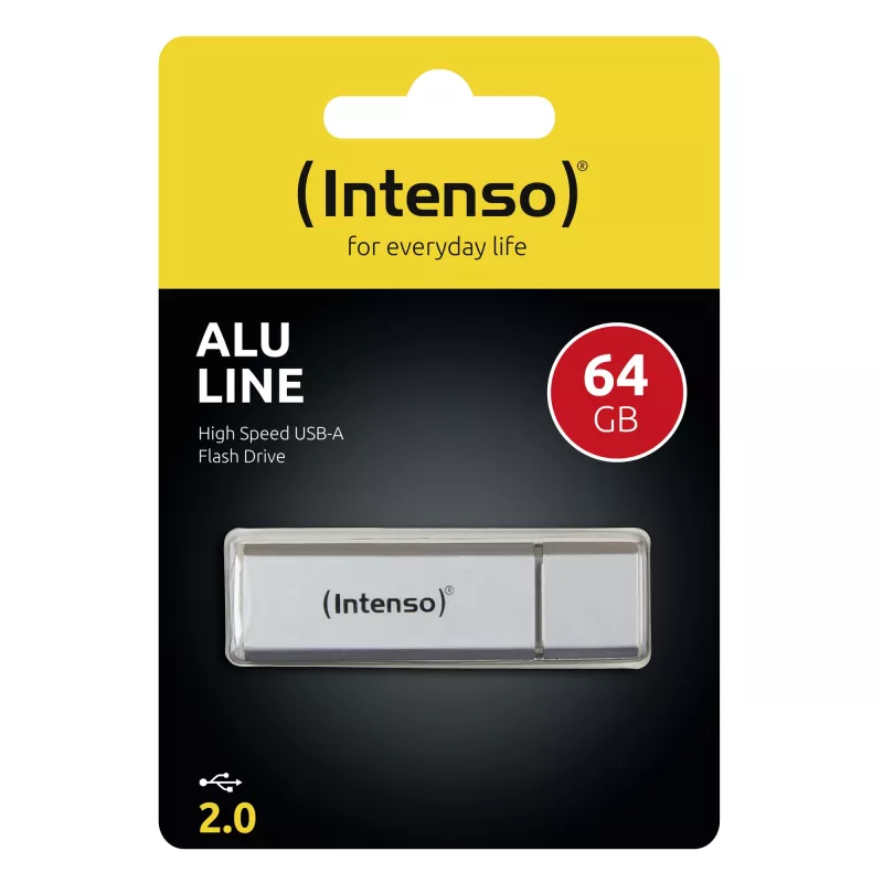 Pamięć USB 2.0 64 GB, srebrna 3521492 Intenso