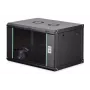 Naścienna szafa rack 19 cali DIGITUS Dynamic-N DN-37101 — 7U, 600x450 mm, IP20, zamek na klucz, niezmotowany
