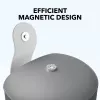 Etui na słuchawki Anker Soundcore Space One Pro z magnetycznymi metalowymi przyciskami, szare