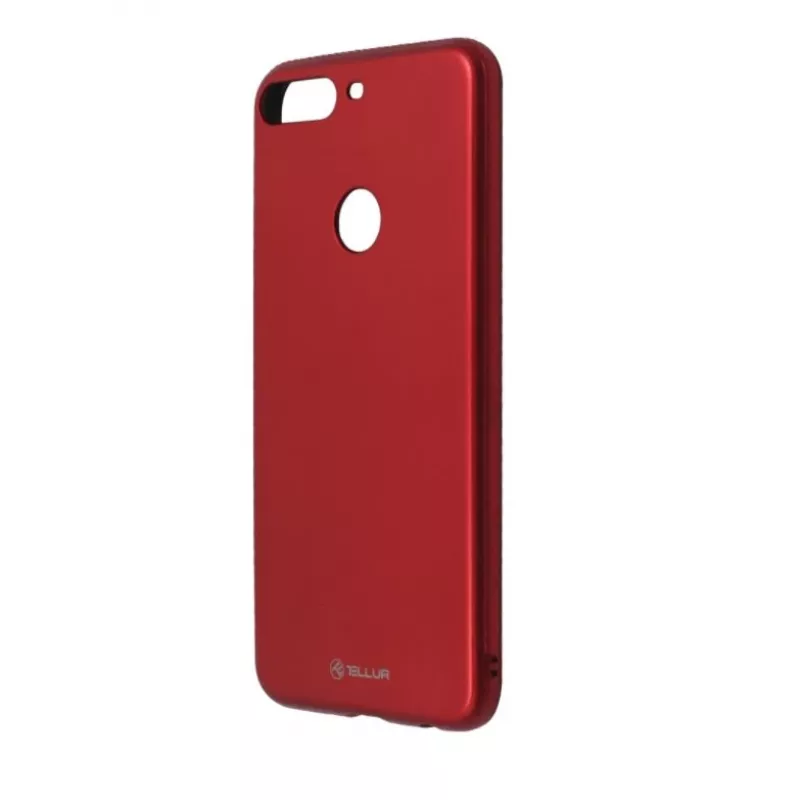 Etui na telefon Tellur Huawei Y7 Prime 2018 — czerwone etui ochronne