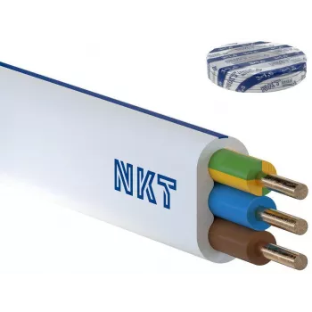 Płaski kabel instalacyjny OEM 172152001C0100 450/750V 3×1,5 mm²