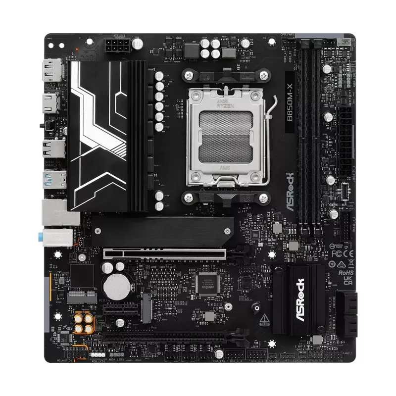 ASRock B850M-X R2.0 AM5 Micro-ATX Płyta Główna