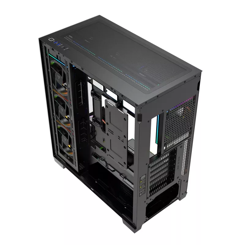 Modecom Volcano Stellar Plus ARGB Midi 8F Black