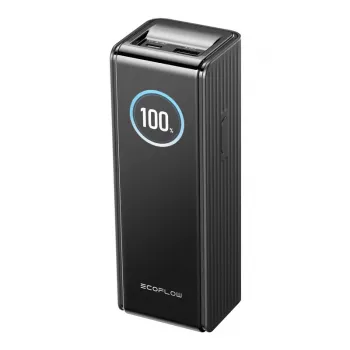 Powerbank EcoFlow RAPID EF-RAPID25K140W-B-EU 25000 mAh, 3 porty (2×USB-C, 1×USB-A), Czarny
