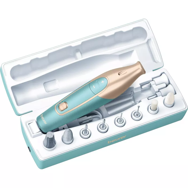 Zestaw do manicure i pedicure Beurer MP 84 turquoise gold (570 02) BEURER02) BEURER 02) (570.02)