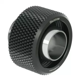 Barrow Złączka kompresyjna - 16/10 mm, czarny