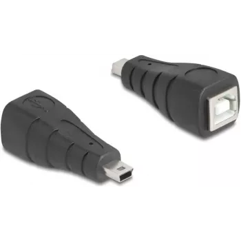 Adapter złączy DeLOCK 67200 Mini USB na USB Type-B Czarny