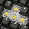 Mechaniczna klawiatura gamingowa Sharkoon Skiller SGK50S3 PBT czarno-żółta RGB
