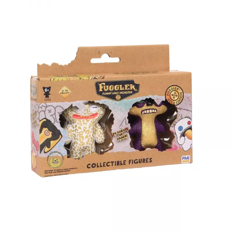 Zestaw 2 figurek akcji p.m.i kids world FUGGLER S3 Gold Edition – asortyment