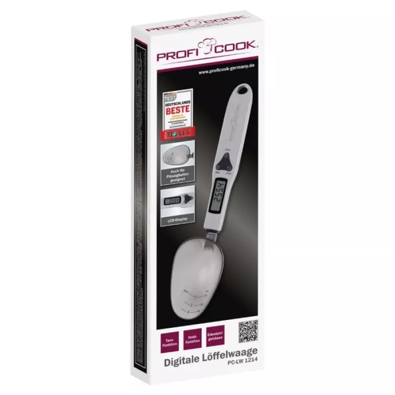 ProfiCook PC-LW 1214 Elektroniczna waga kuchenna ze stali nierdzewnej