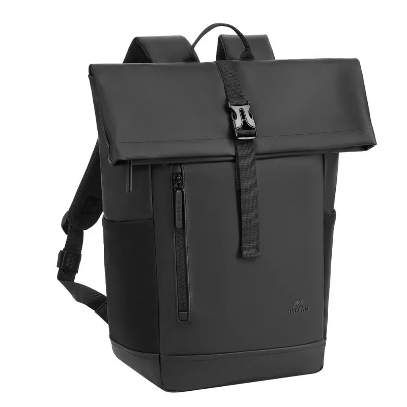 Plecak Rivacase 7826 Eden 14 ECO czarny roll-top na laptopy 14-calowe