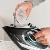 Żelazko suche i parowe Taurus Geyser Eco 3200 W, uderzenie pary 220 g/min, anodowana stopa, czarny