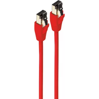 Kabel sieciowy ShiverPeaks BS08-41054 czerwony 5 m Cat8.1 F/FTP