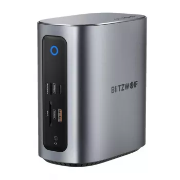 Stacja dokująca BlitzWolf BW-TH15 17w1 — 2x HDMI, DisplayPort, 4x USB-C