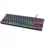 Klawiatura gamingowa GAMIAC TKL90G, Kailh Czerwony szary
