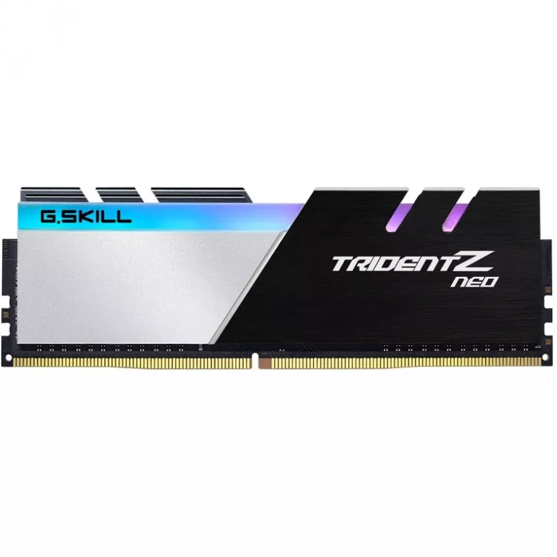 DIMM 32 GB DDR4-3600 (2x 16 GB) Dual-Kit, Arbeitsspeicher schwarz/silber, F4-3600C18D-32GTZN, Trident Z Neo, INTEL XMP