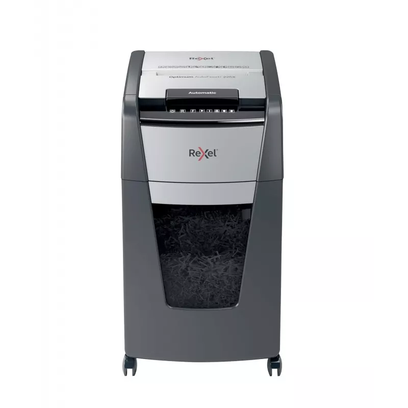 Niszczarka Rexel Optimum AutoFeed+ 225X automatyczna krzyżowa P4