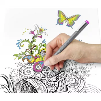 Fineliner Staedtler pigment liner 308 niebieski 1 szt.
