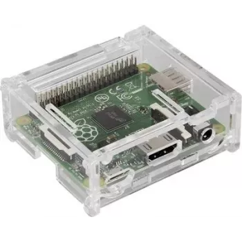 Obudowa Joy-IT dla Raspberry Pi A+ przezroczysta RB-Casea+01 — ochronna obudowa, przezroczysty plastik