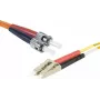 Tecline exertis Connect - kabel krosowy - ST wielomodowe (M) do LC wielomodowe (M) - 20 m - 50/125 mikrometra - OM2 - pomarańczowy (85420)