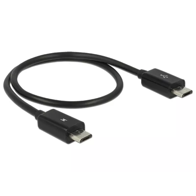 Kabel USB DeLOCK 83570 USB 2.0 0,3 m USB B Czarny