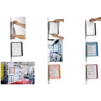 Sichttafelsystem Durable VARIO MAGNET WALL 5 Set pomarańczowy
