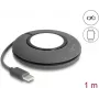 Stacja ładująca DeLOCK 83019 Akcesoria Smart Wearable Szaro-Biała Silikonowa