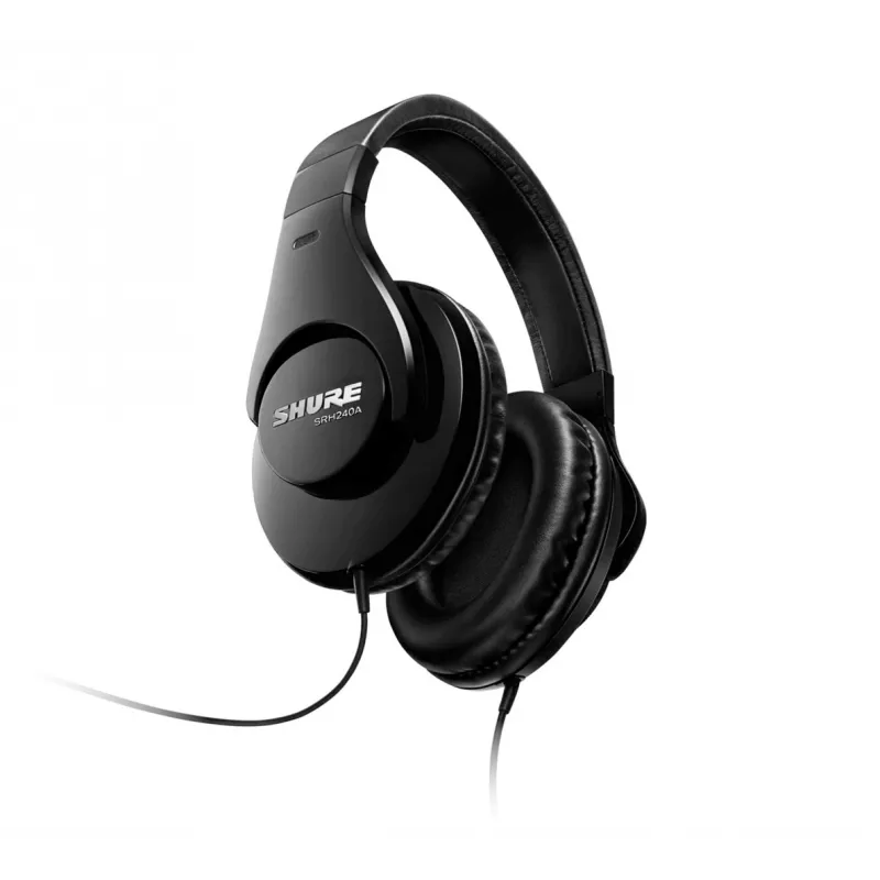 Shure SRH240A Słuchawki przewodowe pałąkowe Muzyka Czarne