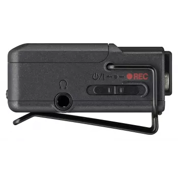 Portable digital recorder Tascam DR-10L Pro with lavalier microphone, 24-bit/96 kHz, MicroSDXC, USB-C