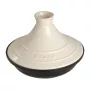 Naczynie tajine Staub - 28 cm, Beżowo-czarne
