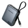 Powerbank Vention FHEH0 litowo-polimerowy 10000 mAh 35W USB-C Czarny