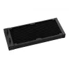 Zintegrowany układ chłodzenia cieczą DeepCool LS520S — wentylatory 120 mm, 500–2250 RPM, czarny, obsługuje LGA1700/AM5/TR4