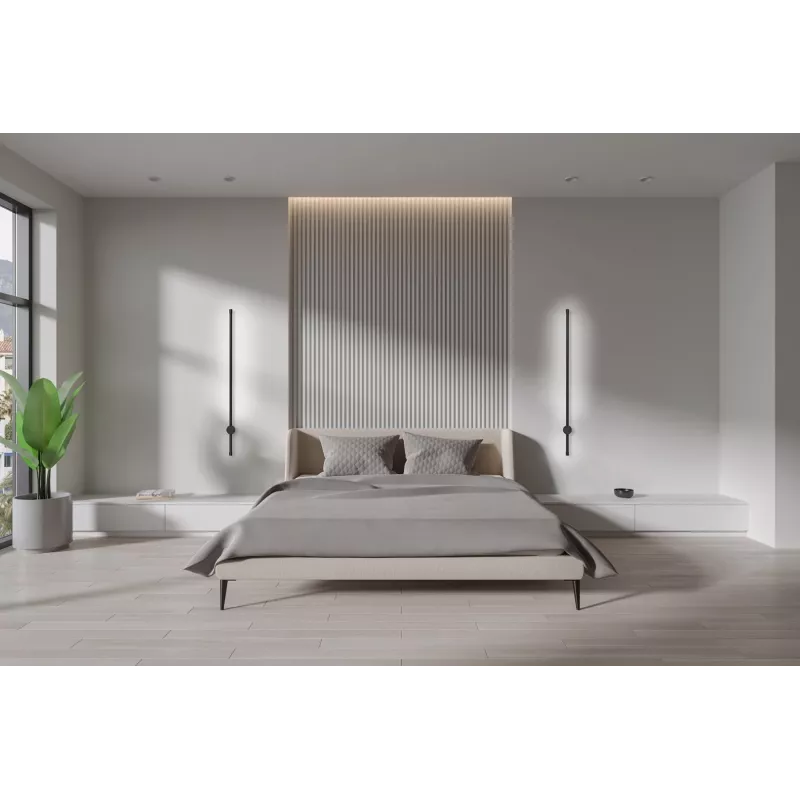 Lampa ścienna LED Activejet AJE-HILTON Czarny NW